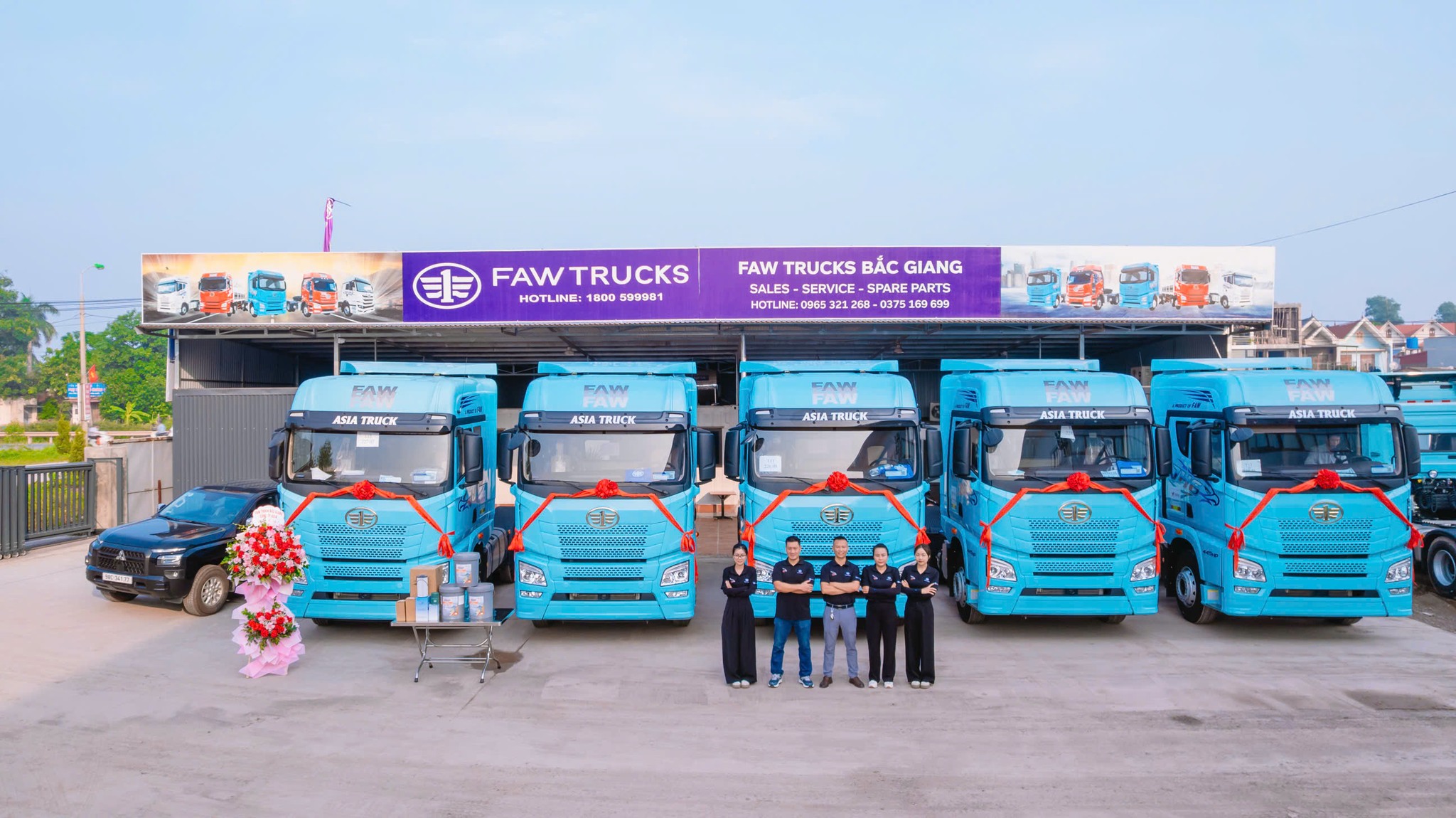 Khám Phá Sức Mạnh Cùng ASIA: Đầu Kéo FAW, HOWO và Rơ Moóc Chuyên Dụng Hàng Đầu